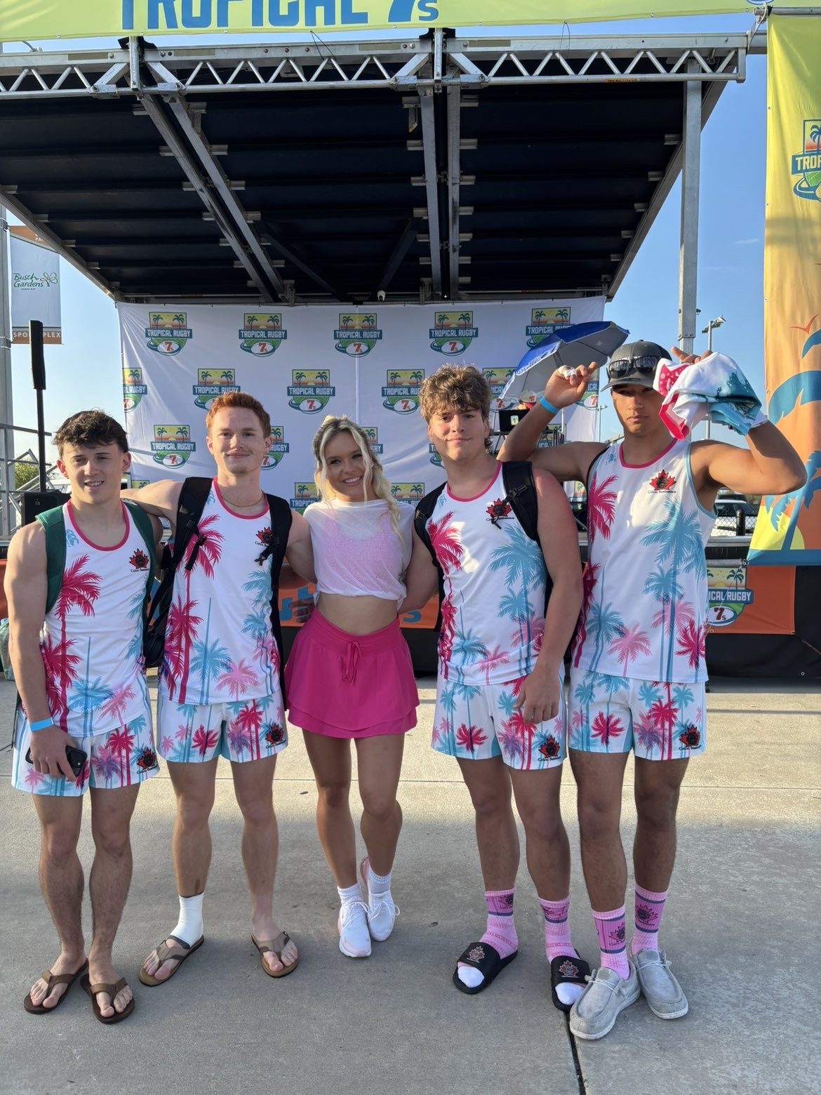 Tropical Sevens — off the pitch
