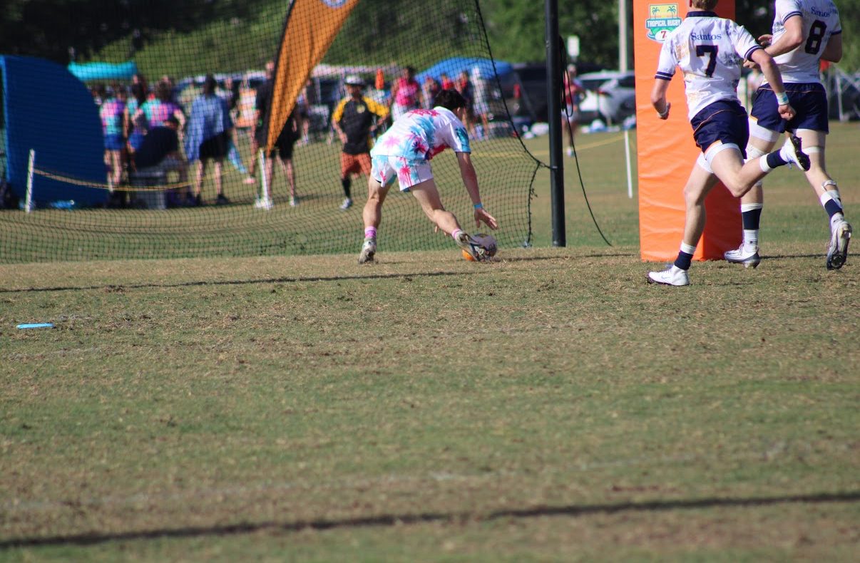 Sevens — gathering the loose ball
