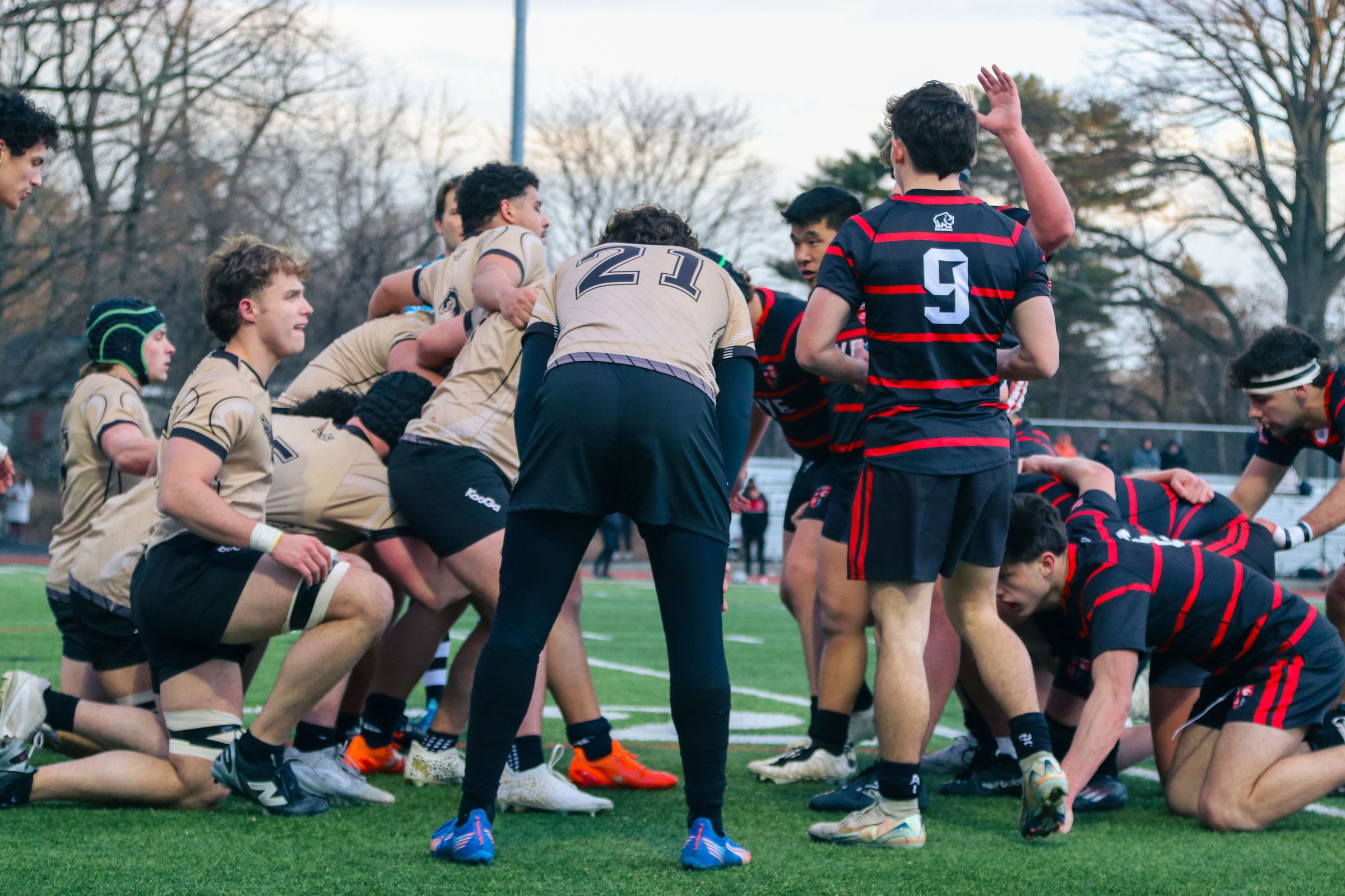Driving the scrum on